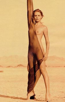 Полностью голая Шарлиз Терон в журнале Playboy фото #16
