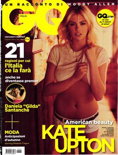 Соблазнительная Кейт Аптон в журнале GQ фото #1
