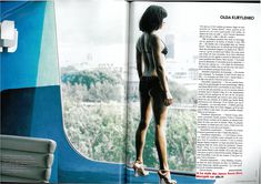 Заманчивая красотка Ольга Куриленко в журнале Elle, Франция, Октябрь 2008 фото #4