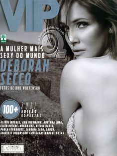 Красивая Дебора Секку в эротической фотосессии для журнала VIP фото #1