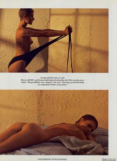 Обнаженная Дениз Кросби в журнале Playboy фото #4