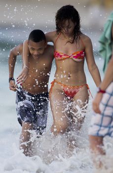 Горячая Рианна в купальнике в Барбадосе фото #7