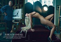 Голое тело Леди Гаги в журнале Vanity Fair