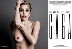 Леди Гага голышом для журнала V Magazine фото #20