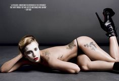 Леди Гага голышом для журнала V Magazine фото #25