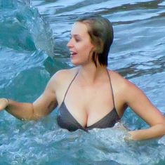 Сочный бюст Кэти Перри в купальнике на Гавайях фото #5