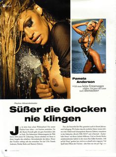 Абсолютно голая Памела Андерсон в журнале Playboy фото #11
