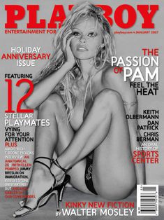 Возбуждающая раздетая Памела Андерсон в журнале Playboy фото #1