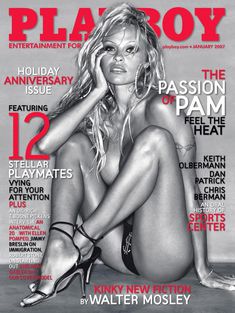 Голая Памела Андерсон в журнале Playboy фото #1