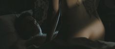 Голая Нуми Рапас в фильме «Девушка с татуировкой дракона» фото #10
