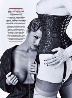 Дита Фон Тиз в лесбийской фотосессии в журнале Playboy фото #3