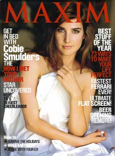 Сексуальная Коби Смолдерс снялась в журнале Maxim фото #2