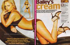 Красавица Имоджен Бэйли в сексуальном белье для журнала ZOO фото #1
