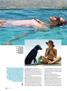 Привлекательная Бо Гарретт засветила грудь в мокром топе для журнала Esquire фото #3