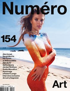 Сексуальное тело Констанс Яблонски в журнале Numero фото #1