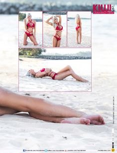 Красотка Лорен Эшли Картер в сексуальном бикини в журнале Modelz View фото #7