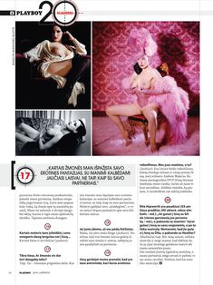 Голая красотка Дита Фон Тиз  в журнале Playboy фото #4