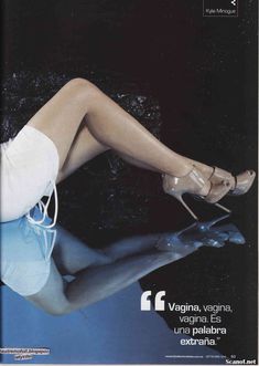 Эротичная Кайли Миноуг  в журнале Maxim фото #8