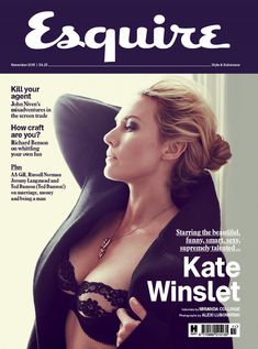 Секси Кейт Уинслет  в журнале Esquire фото #1