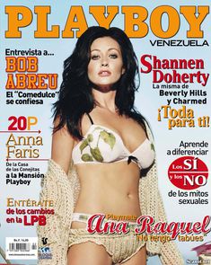 Голая грудь Шэннен Доэрти в журнале Playboy фото #1
