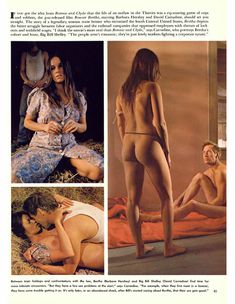 Сексуальная Барбара Херши обнажилась в журнале Playboy фото #2
