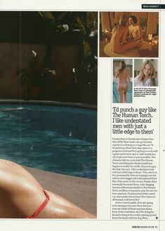 Сексуальная Бо Гарретт в бикини для журнала Maxim фото #7