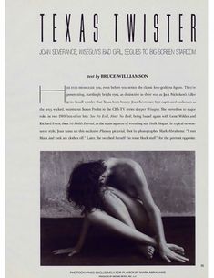 Обнаженная Джоан Северанс  в журнале Playboy фото #3