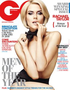 Сексуальная Рэйчел Тейлор снялась в журнале GQ фото #1
