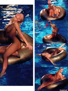 Абсолютно голая Анна Николь Смит  в журнале Playboy Hors-Serie N фото #56