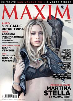 Сексуальная Мартина Стелла снялась в журнале Maxim фото #1