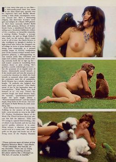 Соблазнительная Барби Бентон снялась обнажённой в журнале Playboy фото #3