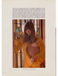 Сочная голая грудь Барби Бентон на фото в журнале Playboy фото #8