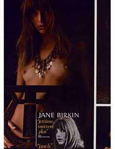Полностью обнажённая Джейн Биркин красиво позирует для журнала Playboy фото #2