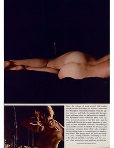 Полностью обнажённая Джейн Биркин красиво позирует для журнала Playboy фото #4