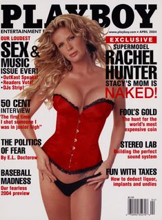 Полностью голая Рэйчел Хантер снялась в журнале Playboy фото #1
