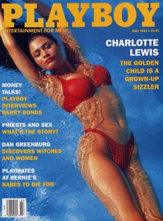 Обнаженная Шарлотта Льюис  в журнале Playboy фото #1