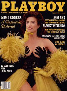 Обнаженная Мими Роджерс  в журнале Playboy фото #1