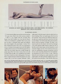 Обнаженная Мими Роджерс  в журнале Playboy фото #2