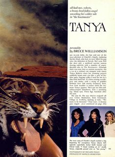 Обнаженная Таня Робертс  в журнале Playboy фото #3