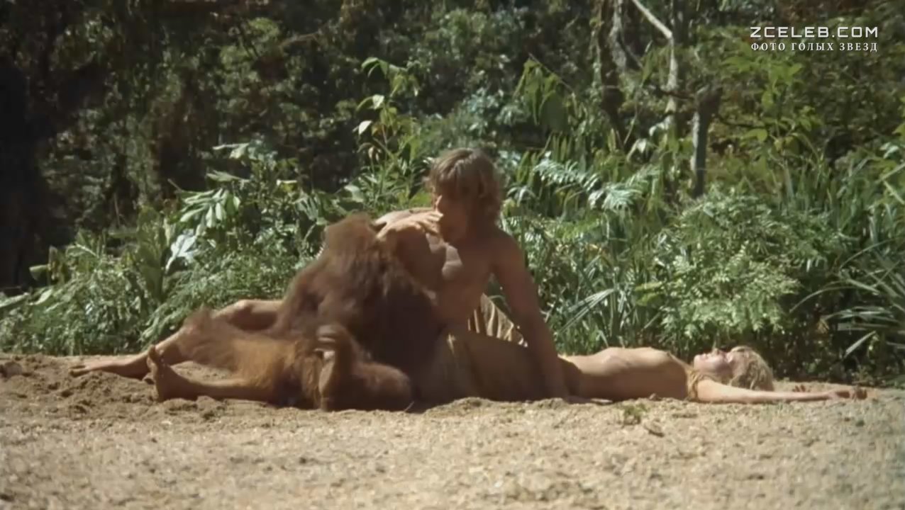 Голая Бо Дерек в фильме "Тарзан, человек-обезьяна", 1981.