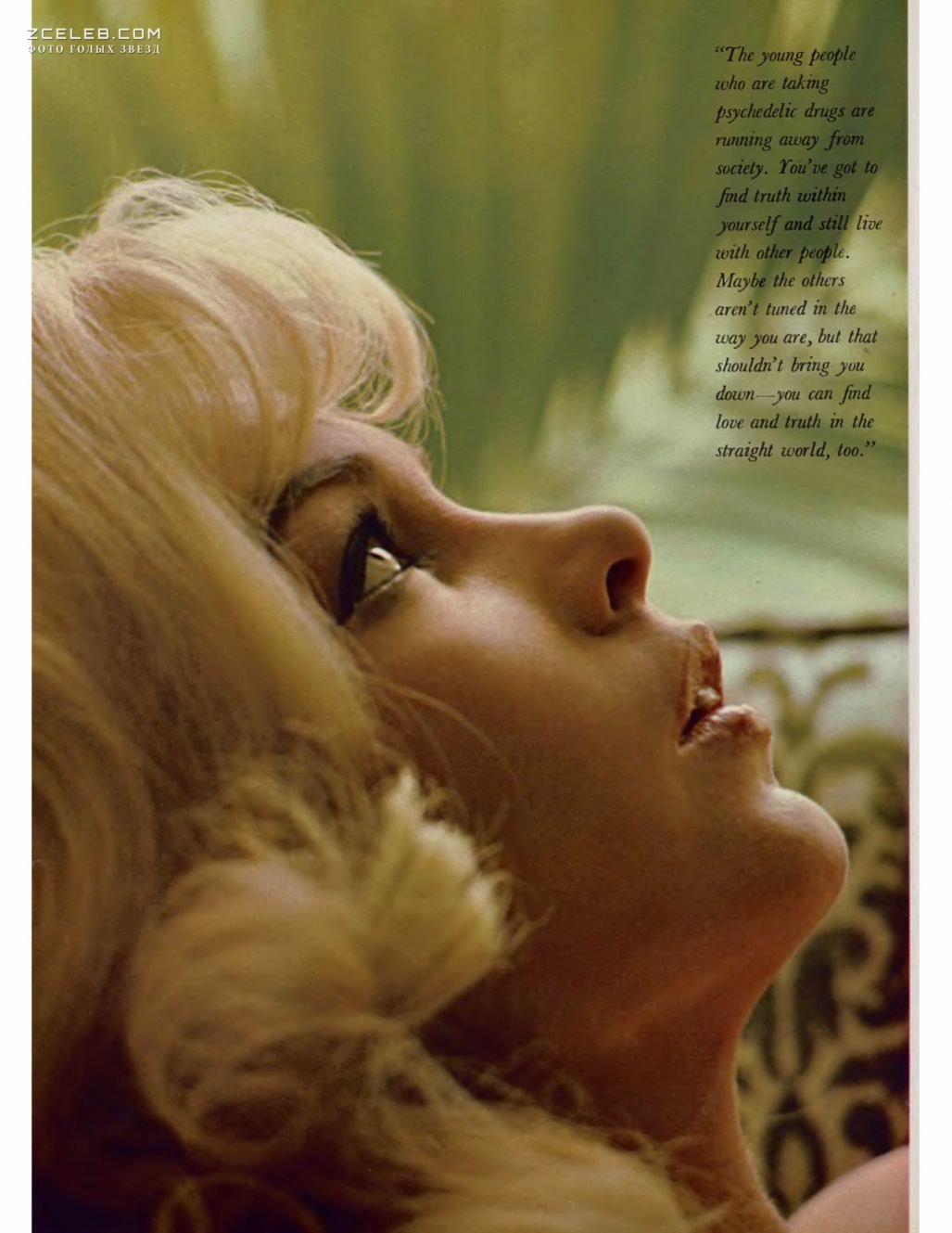 Красивая Стелла Стивенс снялась голой в журнале Playboy, Январь 1968.