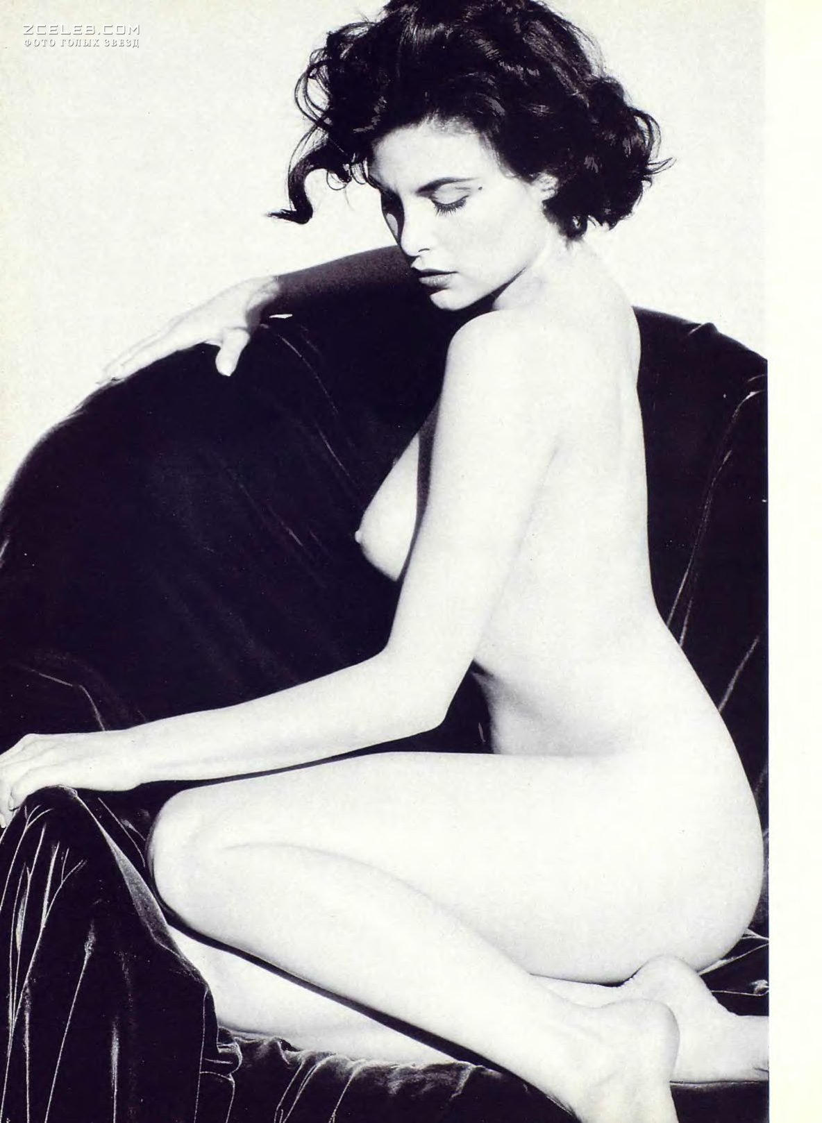 Шерилин Фенн разделась в журнале Playboy, Декабрь 1990.