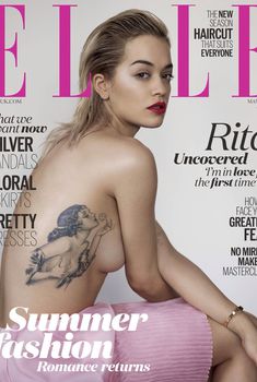 Эротичная Рита Ора в журнале Elle, Май 2014